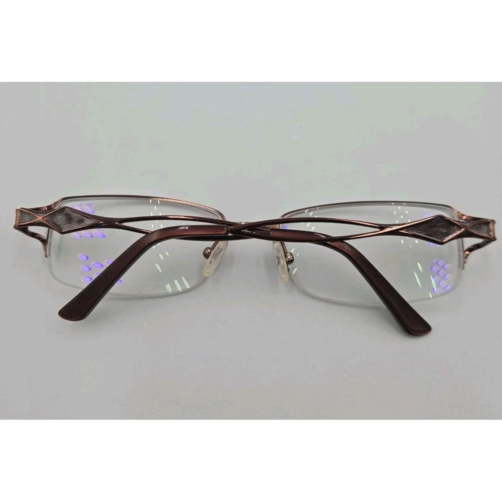 Emozioni by Safilo Eyeglasses Frames Only EM4363 FV8 Rectangle 53-18 130 Italy
